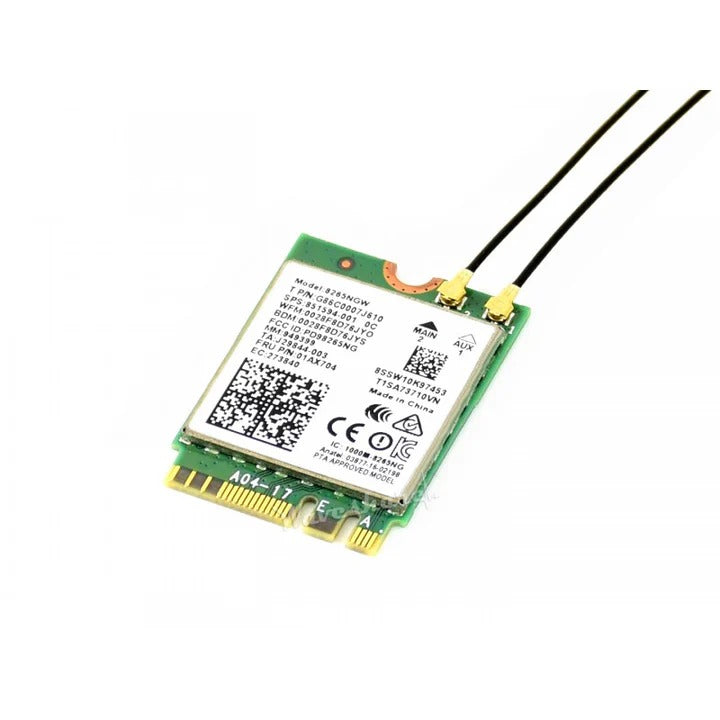 AC8265 Wireless NIC, Dual-Band Wi-Fi 5, Bluetooth 4.2, High Speed and Low Latency